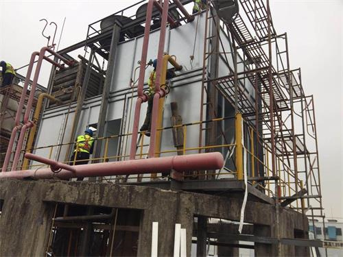 逆流式冷卻塔的填料更換步驟,逆流式冷卻塔工作原理