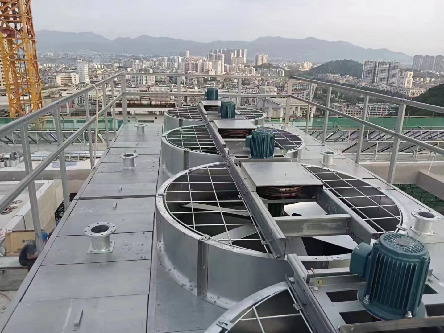 冷卻塔維修施工順序,冷卻塔施工驗收規范